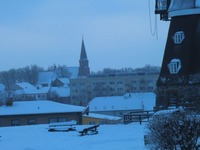Blick vom Mhlenberg ber die Stadt